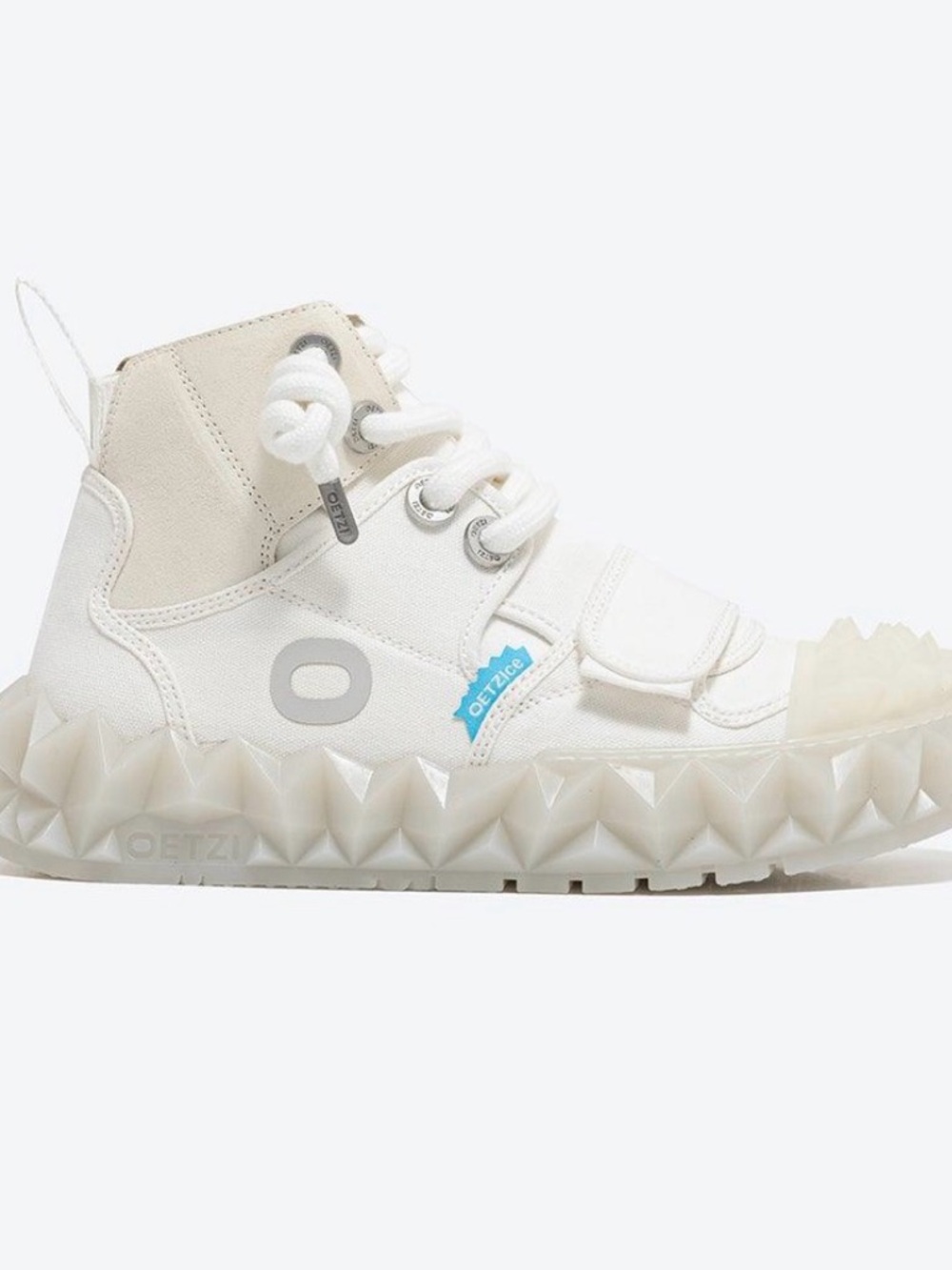 OETZI Zero ICE Chunky Sneakers White EU45 Futuristic Platform Trainer NWT Box - Picture 6 of 8